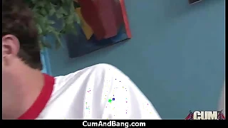 cum plus bang - group facial jizz 6